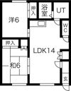 ハイツコムカラの間取り画像