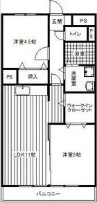 エスポアール井口の間取り画像