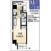 ウィスタリア新北野の間取り画像