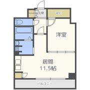 アプリーレ堺筋本町の間取り画像