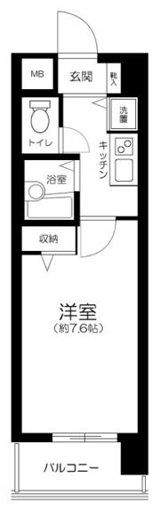 ガラ・シティ茗荷谷の間取り画像