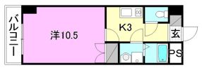 カサグランデ枝松の間取り画像