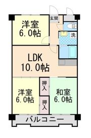 メゾン東豊中の間取り画像