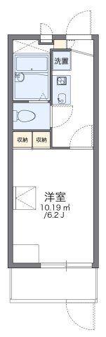レオパレスKKS中宮の間取り画像