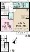 メゾン ド シャ ブランの間取り画像