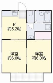 メゾン上道の間取り画像