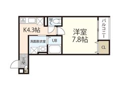 フォルマーシ広島上天満の間取り画像