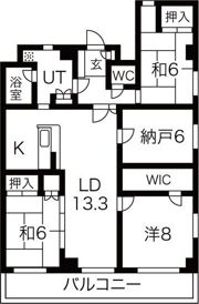 ルミエールの間取り画像