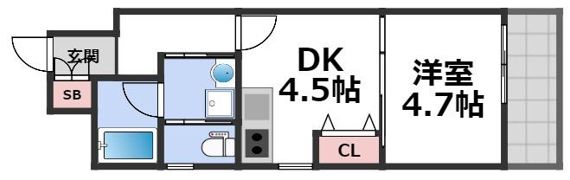 ネクストステージ関目の間取り画像