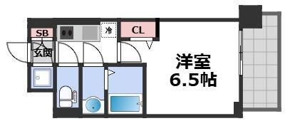 レジュールアッシュ緑橋駅前の間取り画像