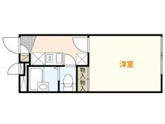 レオパレス祇園の間取り画像