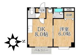 エスポワール21の間取り画像
