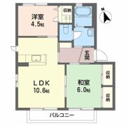 シャーメゾン沖洲 5番館の間取り画像