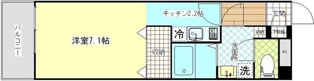 モデラート追浜の間取り画像
