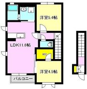レジュウィールの間取り画像