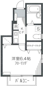 パインコート小平の間取り画像
