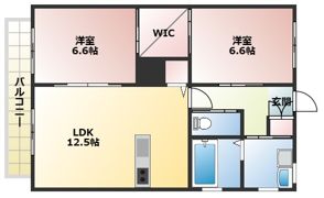 アリエッタヴィラの間取り画像