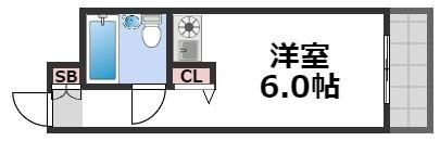 朝日プラザ天王寺東ピエ・タ・テールの間取り画像