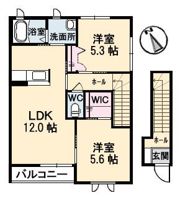 シャーメゾン天生津（あもうづ）の間取り画像