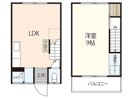メゾネット住吉の間取り画像