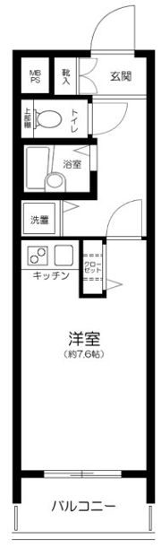 ヴェルト日本橋シティの間取り画像