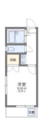 レオパレス川合Bの間取り画像