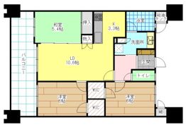 ポレスタータワー大手町リーモの間取り画像