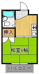 パレーシャル清水の間取り画像