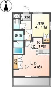 Baysideエスポワールの間取り画像
