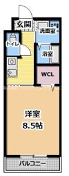コートバローズの間取り画像