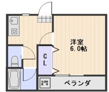 ル・クール瀬戸Ⅰ棟の間取り画像