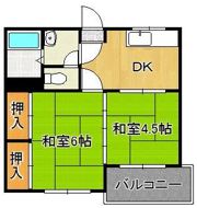 第二日之出ビルの間取り画像