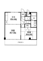 メゾン南浦和の間取り画像