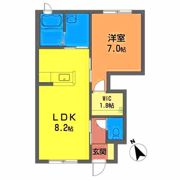 シャーメゾン南沖洲 B棟の間取り画像