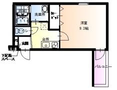 フジパレス井高野Ⅱ番館の間取り画像