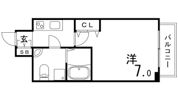 セレニテ神戸元町クレアの間取り画像