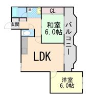 ベルフォーレ永楽荘の間取り画像