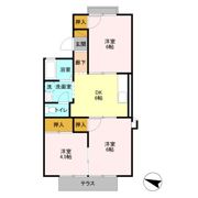 コーポ七曲り Aの間取り画像