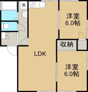 ラピエール A棟の間取り画像
