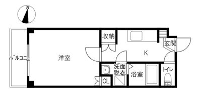 リバーサイド2もりの里の間取り画像