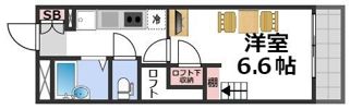 プロスパーコート鶴橋の間取り画像