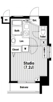 グランド・ガーラ新横浜Southの間取り画像