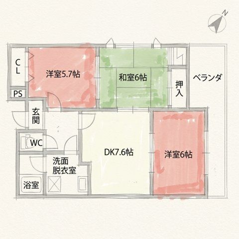 間取図