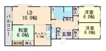 ハイツ仏天垣の間取り画像