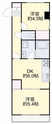 リアライズ円山の間取り画像