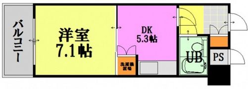 ライオンズマンション京橋川公園の間取り画像