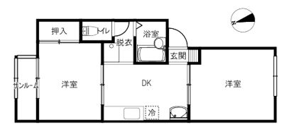小立野ハイムの間取り画像