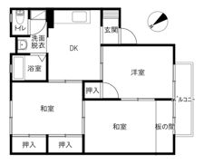 セジュール･アップルの間取り画像