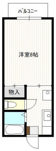 クリーンハウスコーポB棟の間取り画像