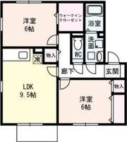 レークタウン D棟の間取り画像